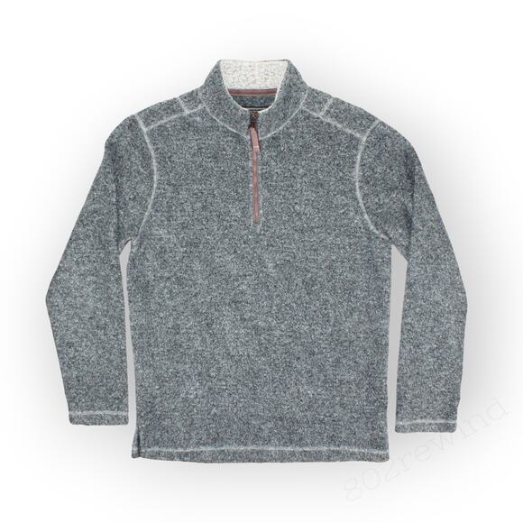 LadiesSm/MenXS TrueGrit Original Frosty Tipped Pullover Sherpa Fleece Jacket - Picture 4 of 9